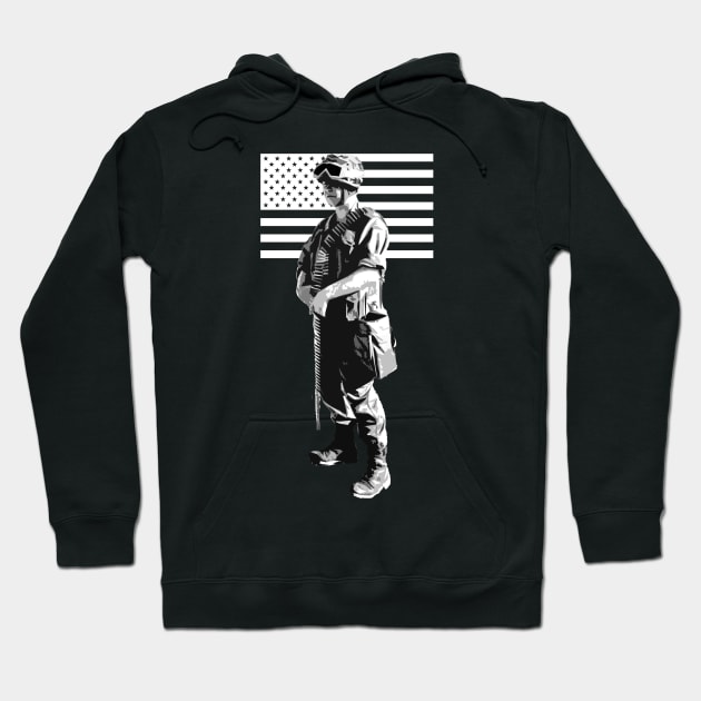 usa army Hoodie by rickylabellevie